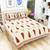 Jaipuri Hand Print 100% Cotton King Size Bedsheet with 2 Pillow Covers