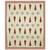Jaipuri Hand Print 100% Cotton King Size Bedsheet with 2 Pillow Covers