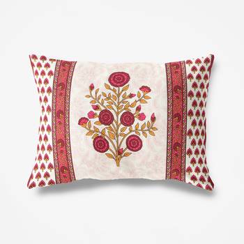 Jaipuri Hand Block Printed Traditional 200TC Cotton Double Bedsheet with 2 Pillow Covers 5