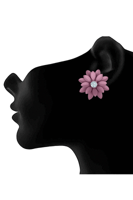 Pink diamond studs 2