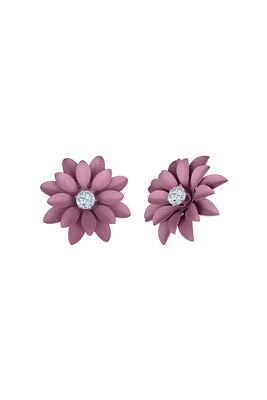 Pink diamond studs 4