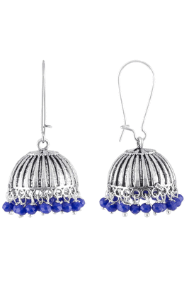 Silver jhumkas 1
