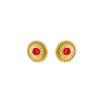 Gold studs 1