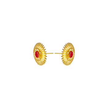 Gold studs 3