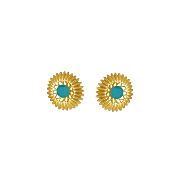 Gold studs 1