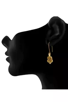 Gold danglers-drops