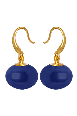 Blue pearl danglers-drops 3