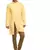 Yellow Plain Cotton Men Kurtas