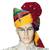Madhu Shree Safa & Sherwani  Multicolor bandhej  sirpatch lahriya readymade jodhpuri safa for men