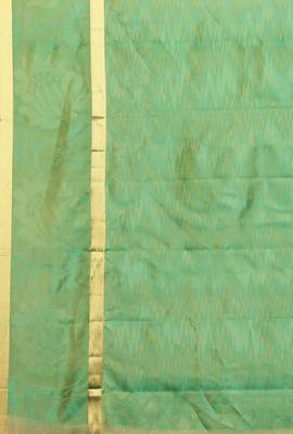 CLASSICATE From The House Of The Chennai Silks Women's Green Dharmavaram Silk With Running Blouse 3
