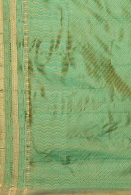 CLASSICATE From The House Of The Chennai Silks Green Dharmavaram Silk With Running Blouse 4