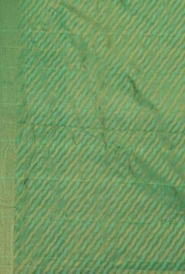CLASSICATE From The House Of The Chennai Silks Green Dharmavaram Silk With Running Blouse 3