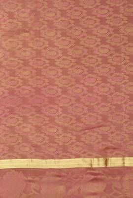 CLASSICATE From The House Of The Chennai Silks Mustard Dharmavaram Silk With Running Blouse 4