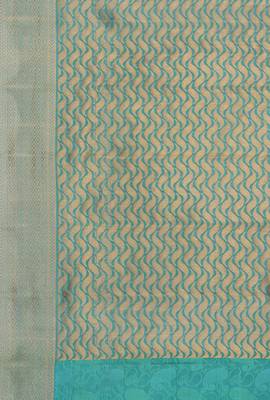 CLASSICATE From The House Of The Chennai Silks Green Dharmavaram Silk With Running Blouse 3