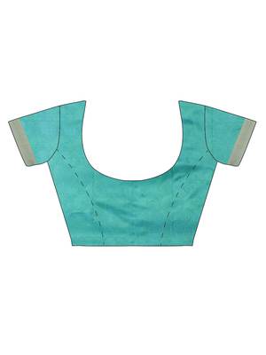 CLASSICATE From The House Of The Chennai Silks Green Dharmavaram Silk With Running Blouse 4