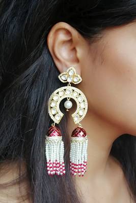 Gold earrings 2