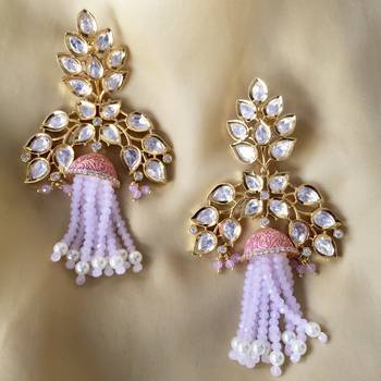 Gold earrings 1