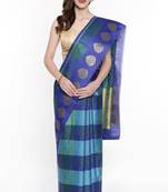 CLASSICATE From The House Of The Chennai Silks Multicolor Organza Saree With Running Blouse