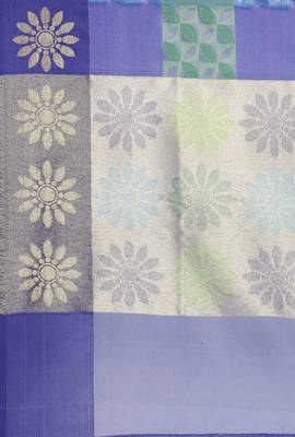 CLASSICATE From The House Of The Chennai Silks Multicolor Organza Saree With Running Blouse 4