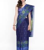 CLASSICATE From The House Of The Chennai Silks Multicolor Organza Saree With Running Blouse