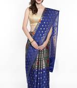 CLASSICATE From The House Of The Chennai Silks Multicolor Organza Saree With Running Blouse