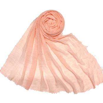 Pinkish Pink  Premium Plain Cotton Hijab 1