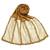 Yellow  Designer Diamond Six Liner Flower Studed Stole