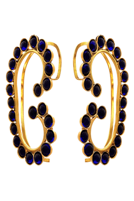 Gold ear-cuffs 3