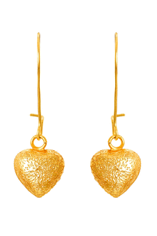 Gold danglers-drops