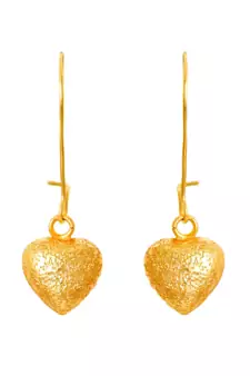 Gold danglers-drops