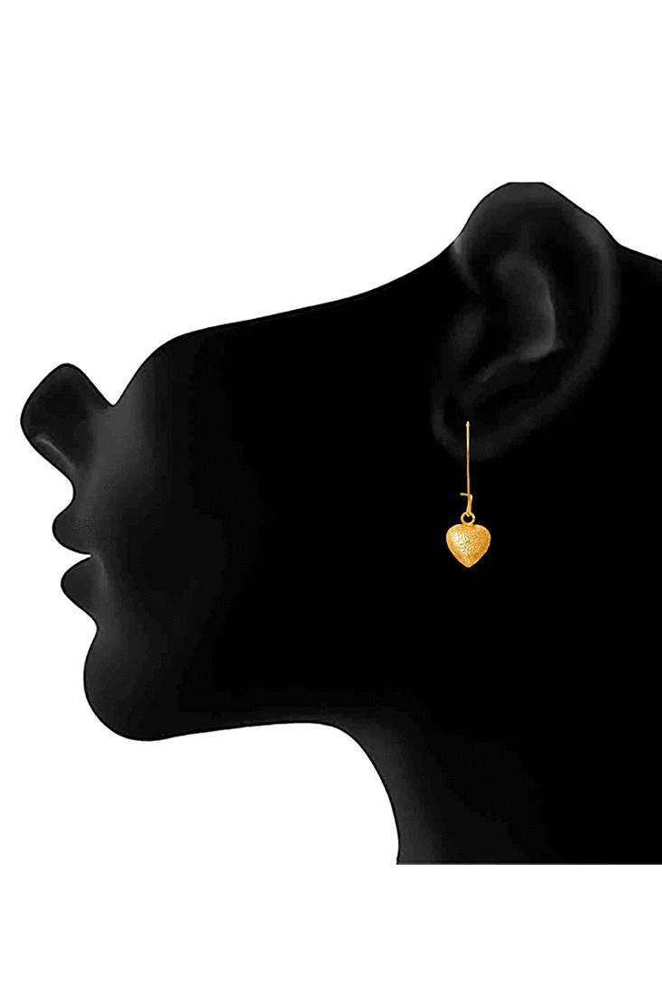 Gold danglers-drops