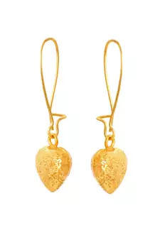 Gold danglers-drops