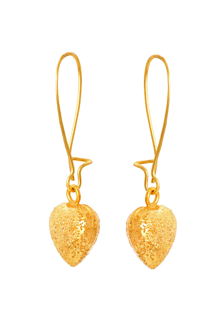 Gold danglers-drops