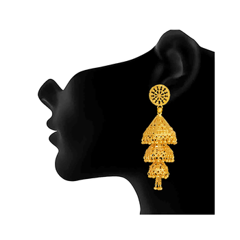 Gold jhumkas 2