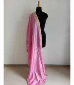 baby pink mulberry silk dupatta