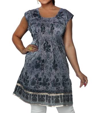 Purple woven chanderi ethnic-kurtis 4