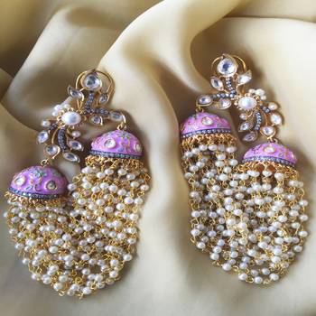 Gold earrings 5