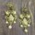 Gold earrings