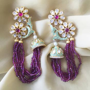 Gold earrings 5