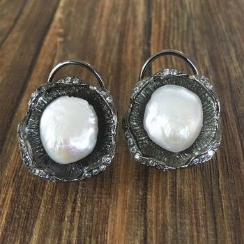 Silver earrings 1