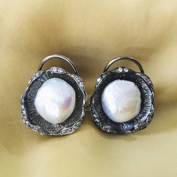 Silver earrings 2
