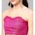 Wine Art Silk Finges Lace Bordered Saree