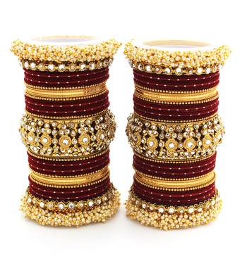 Traditional Long Bridal Set For Both Hands 1