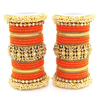 Traditional Long Bridal Set For Both Hands 1