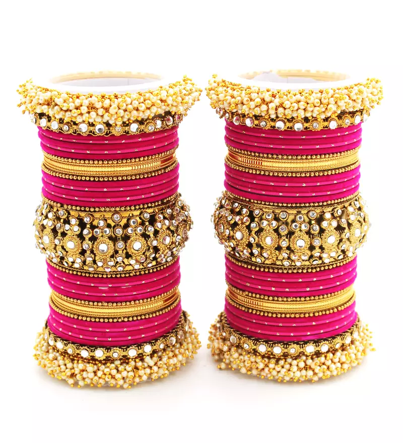 Traditional Long Bridal Set For Both Hands