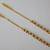 Golden Earring Chain to Support Heavy Earrings in Beads & American Diamond