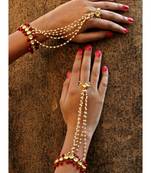 Gold haath-phool-hath-panja