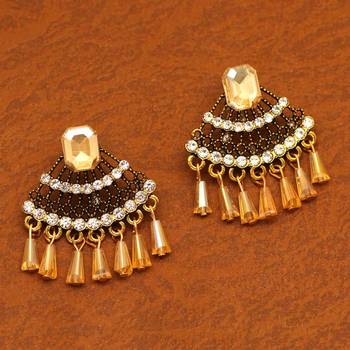 Gold danglers-drops 1