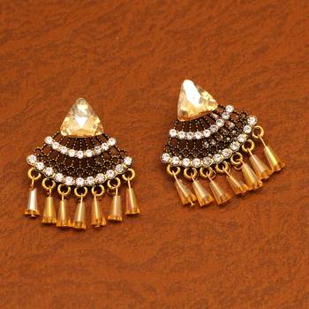 Gold danglers-drops 1