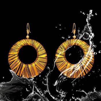 Yellow Danglers Drops 2